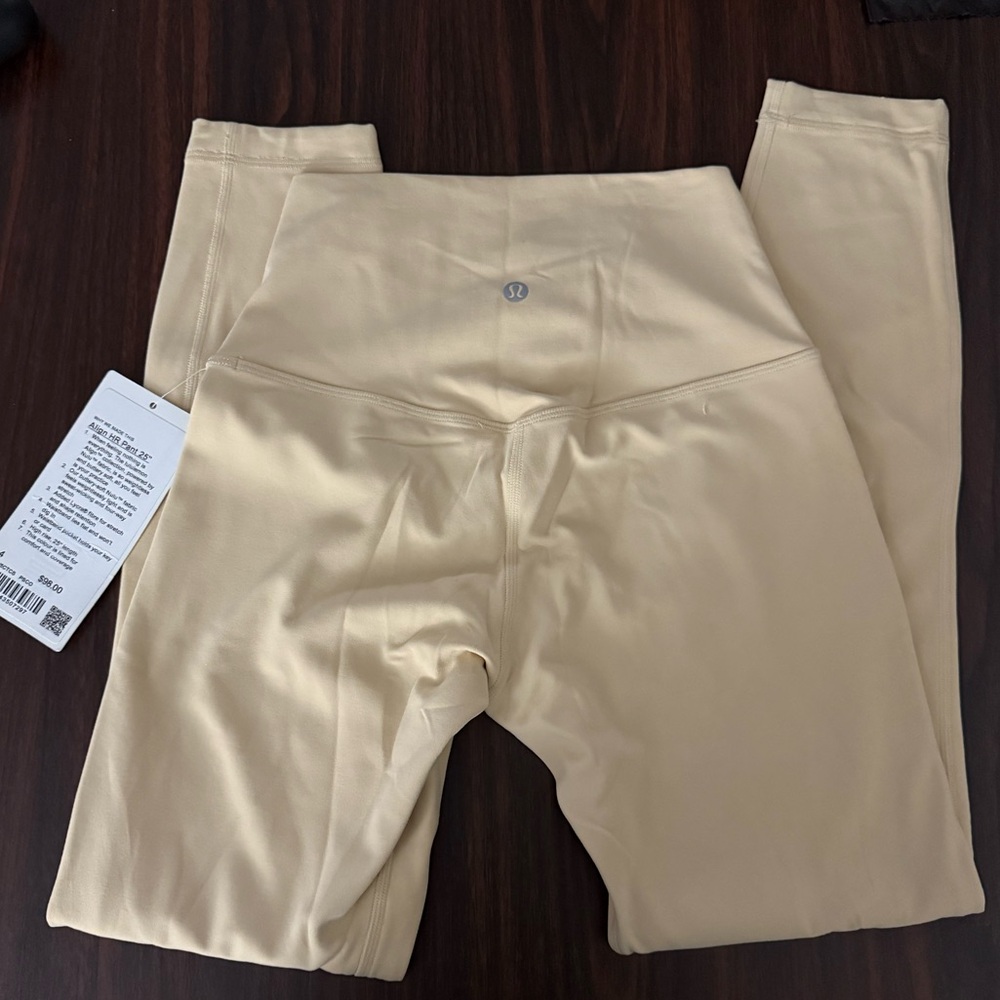 Lululemon align HR pant 25” size 4